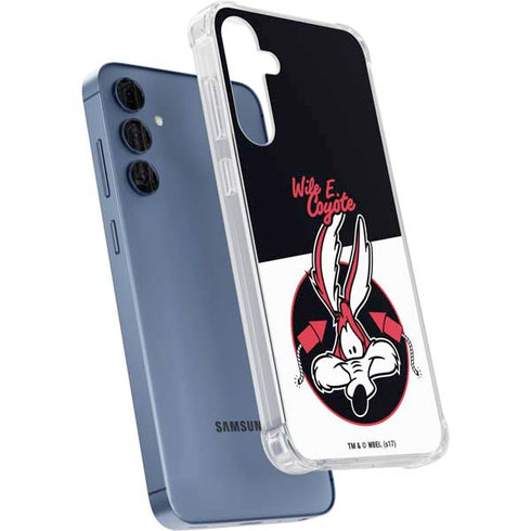 Looney Tunes Retro Wile E Coyote Galaxy A35 5G Clear Case